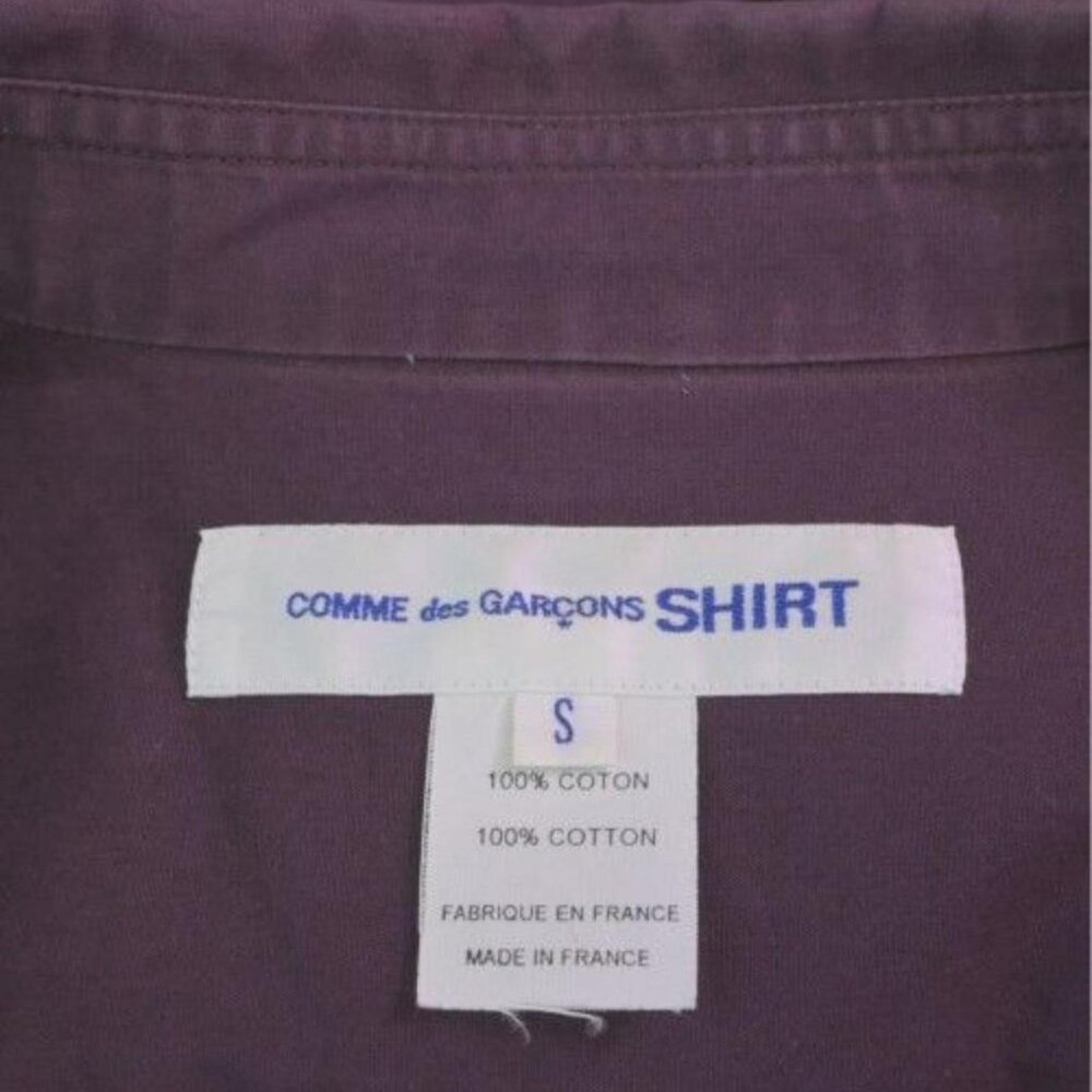 Comme Des Garcons Mens Solid Button Down Dress Sh… - image 6